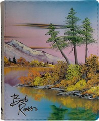 Ultra Pro - Bob Ross Mighty Mountain Lake 9pkt Zippered Pro Binder